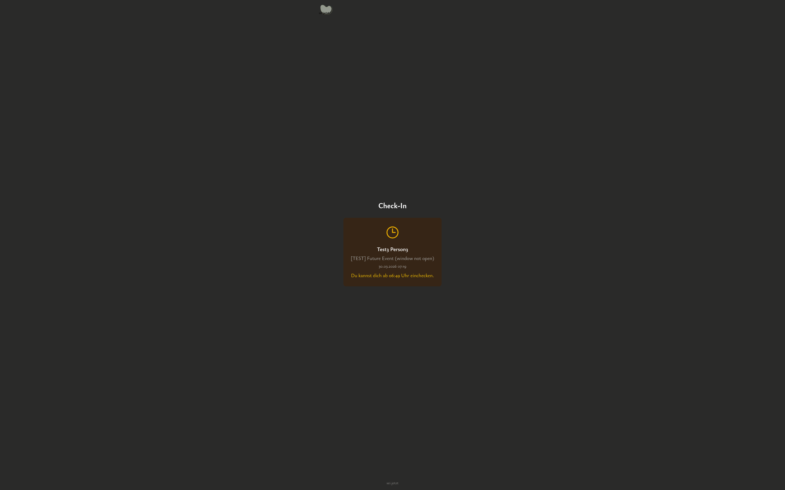 Drei Modi — du entscheidest