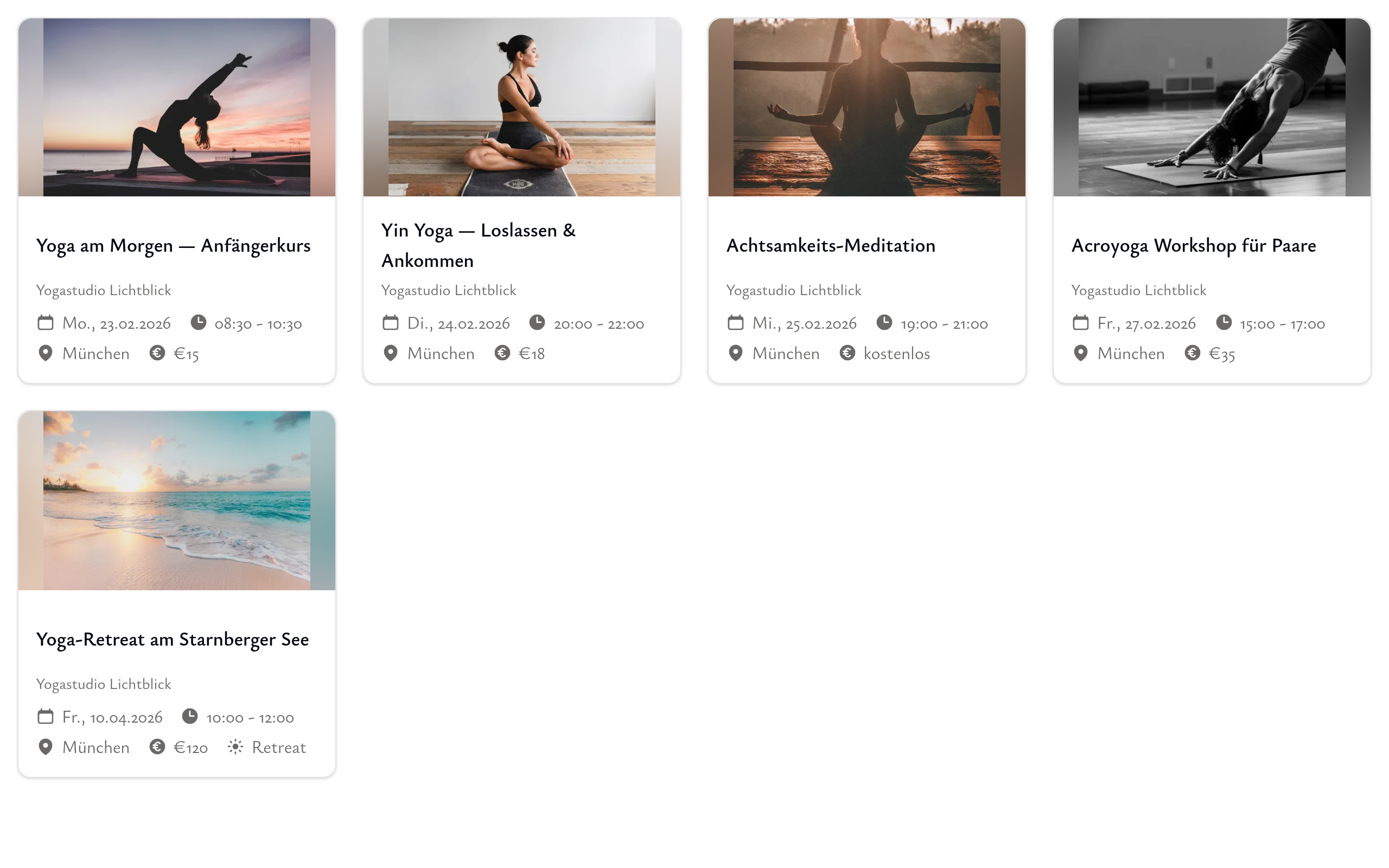 Dein Kalender. Deine Website.