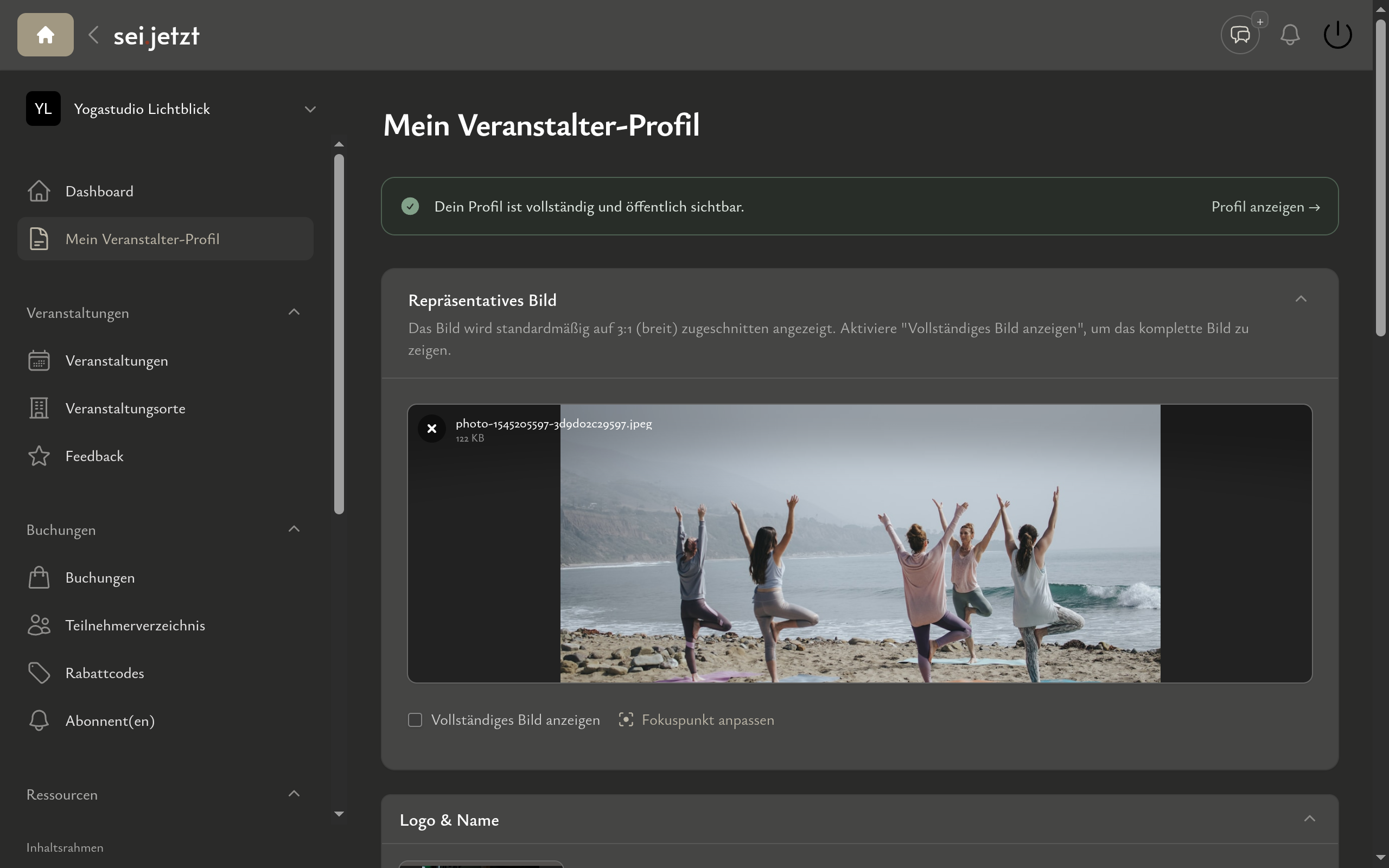 Schnell eingerichtet