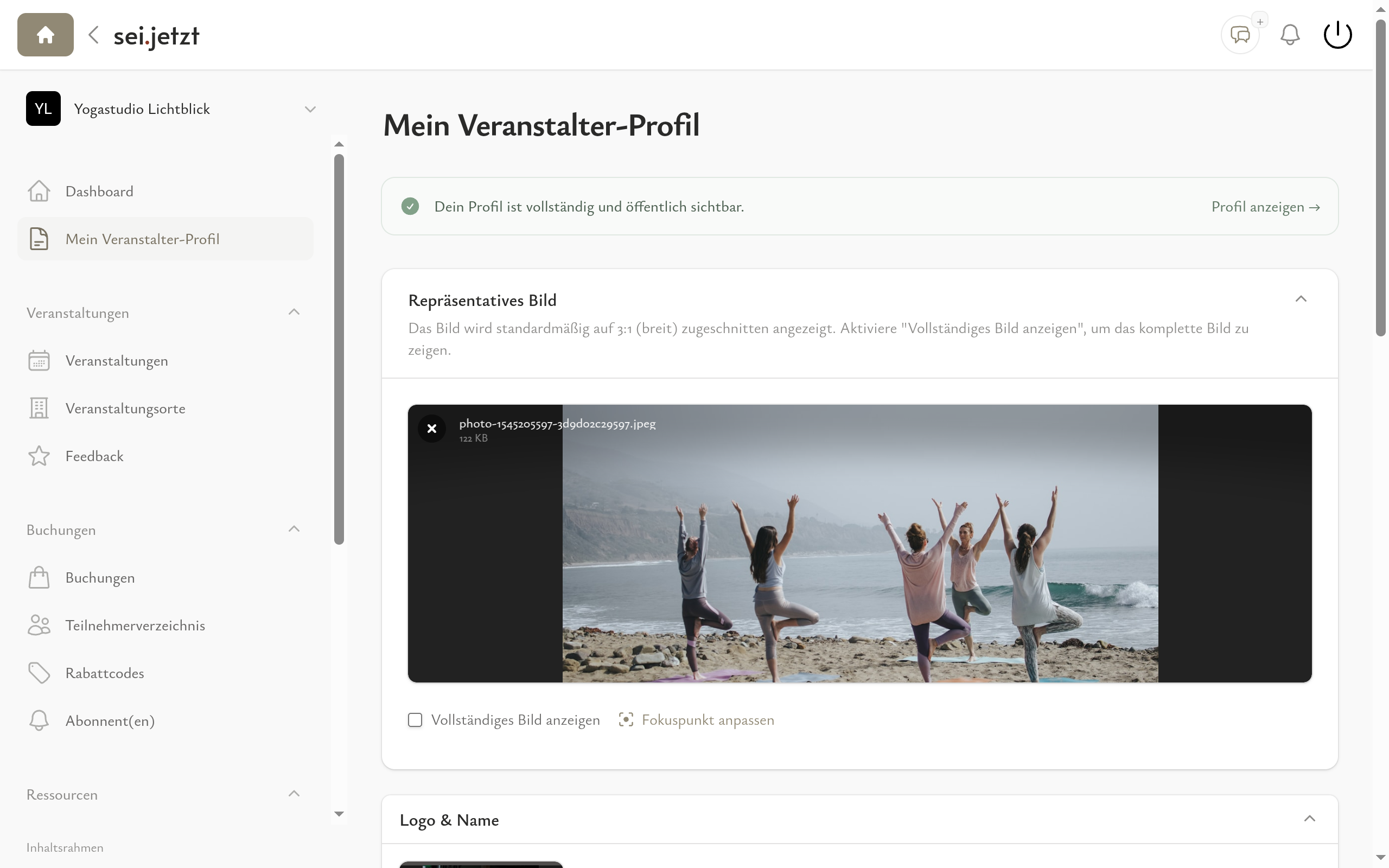 Schnell eingerichtet