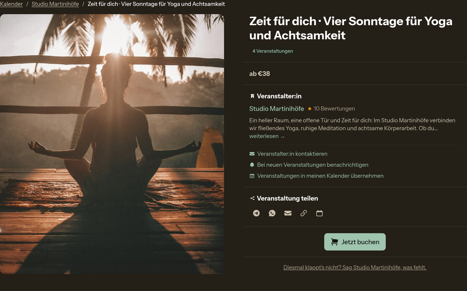 Eigene Mehrteiler-Seite mit allen Details