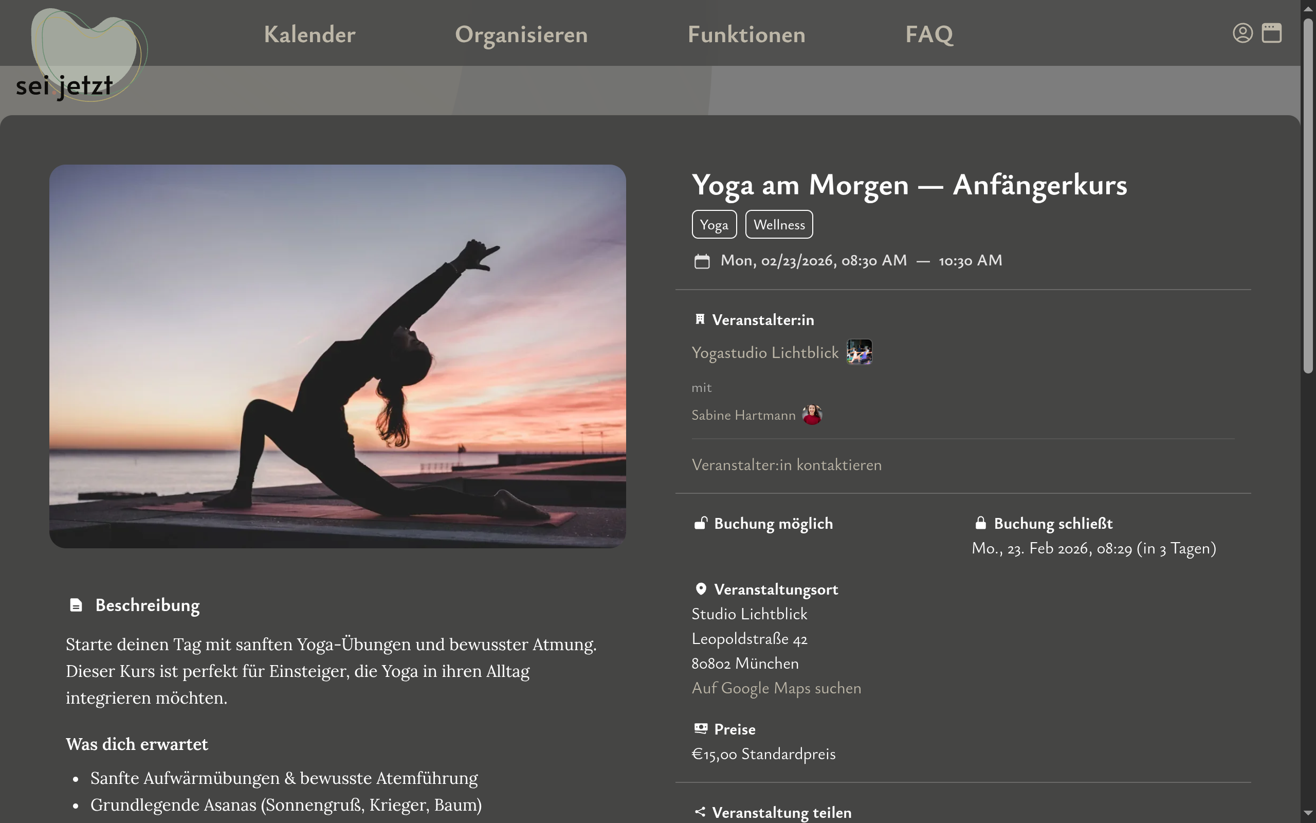 Zugangsdaten über die Bestätigungsnachricht