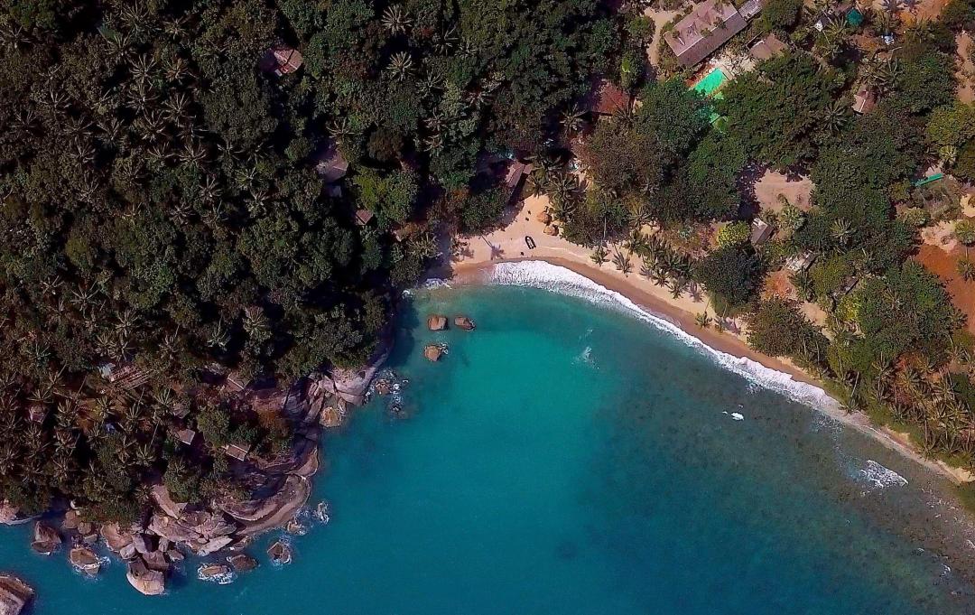 Ariel shot sanctuary bay