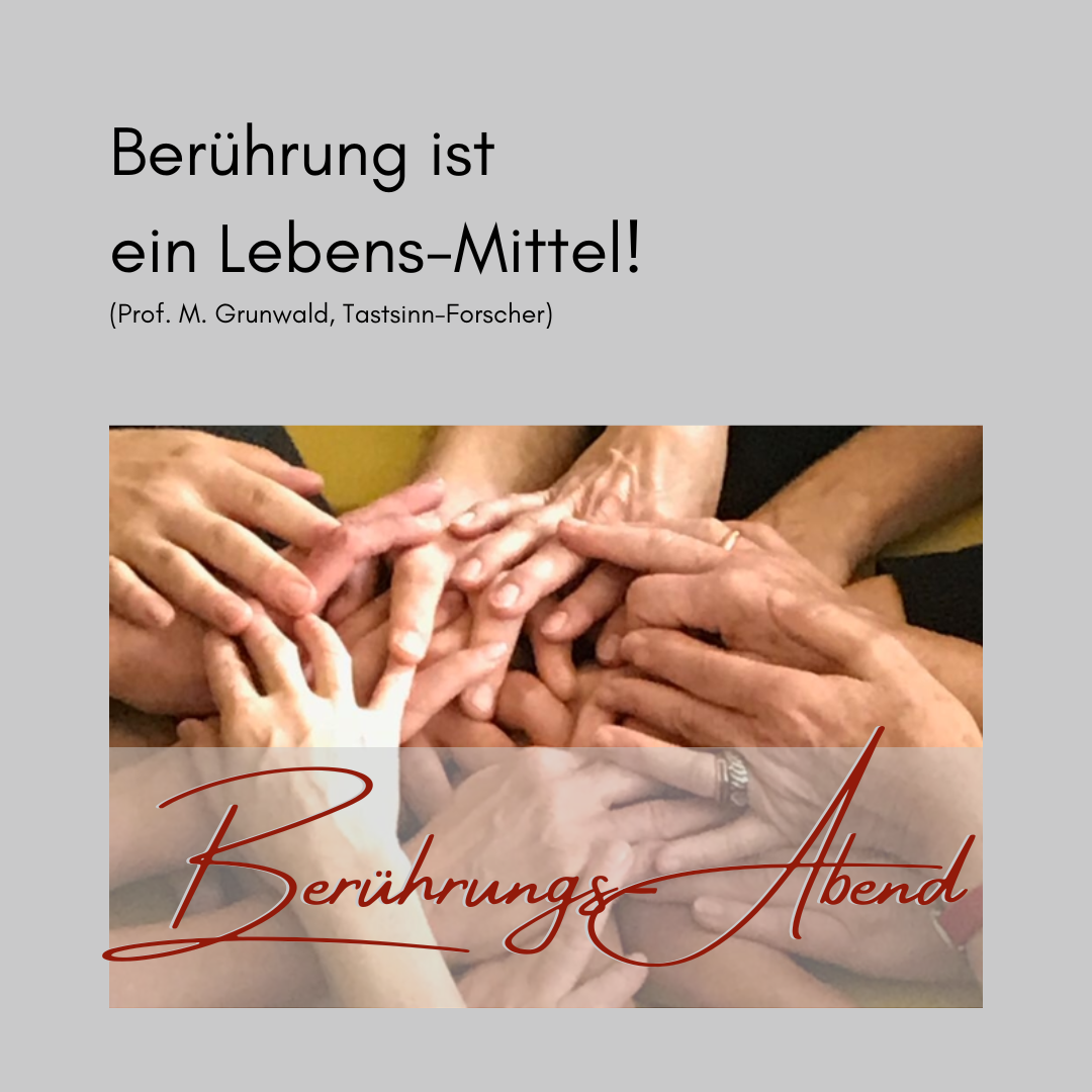 Berührung ist ein Lebens-Mittel! (Prof. M. Grunwald, Tastsinn-Forscher) (3)
