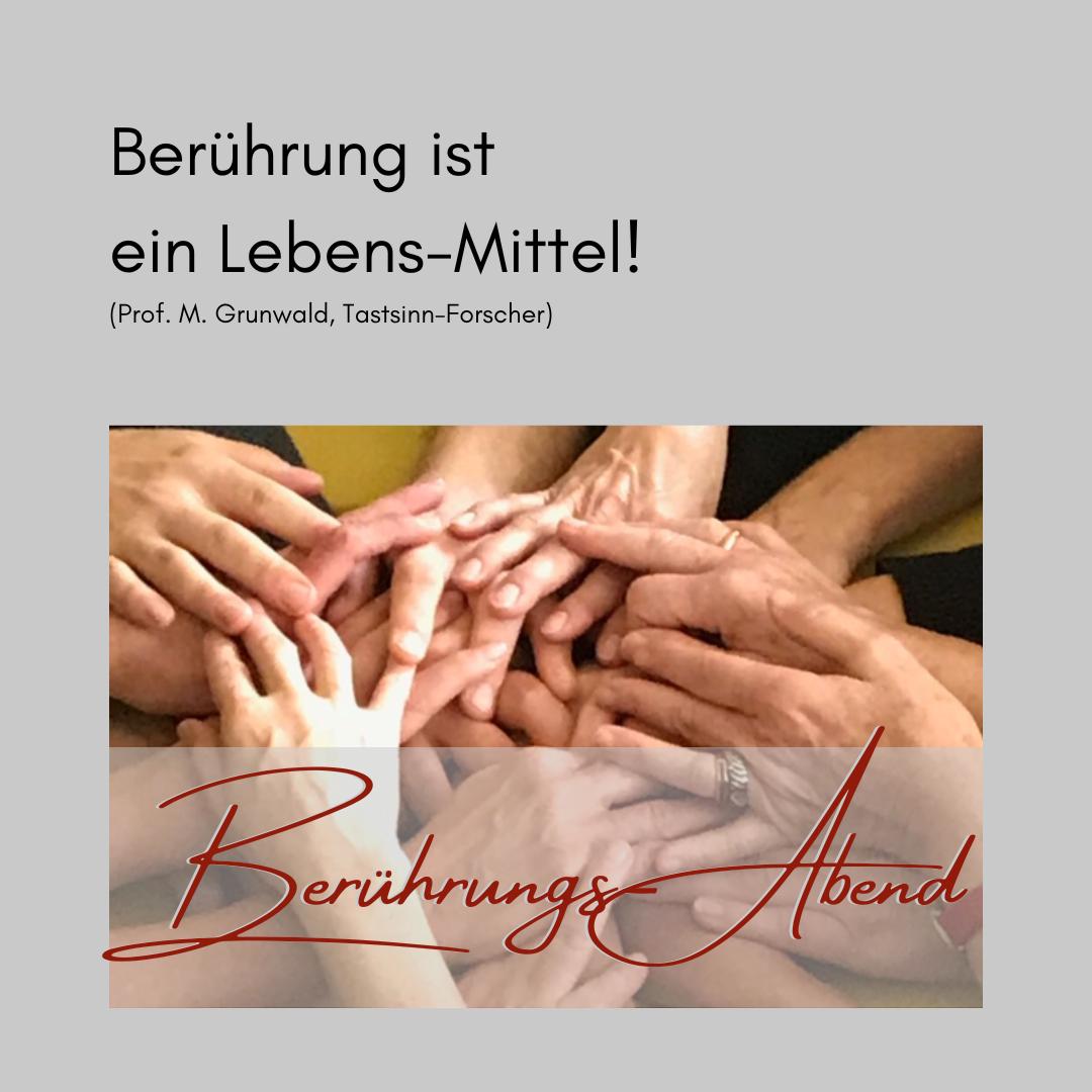 Berührung ist ein Lebens-Mittel! (Prof. M. Grunwald, Tastsinn-Forscher) (3)