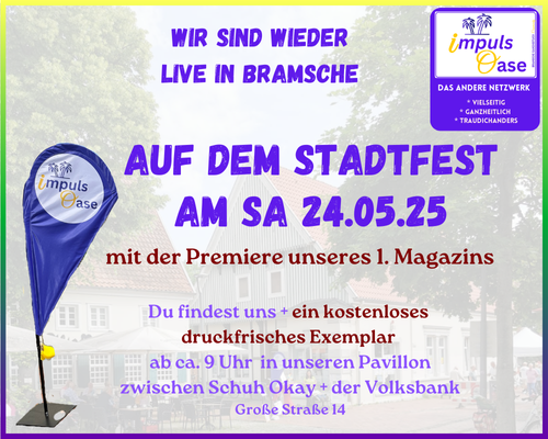 250524 Sa IO  auf dem Stadtfest 500x400 inkl Magazin