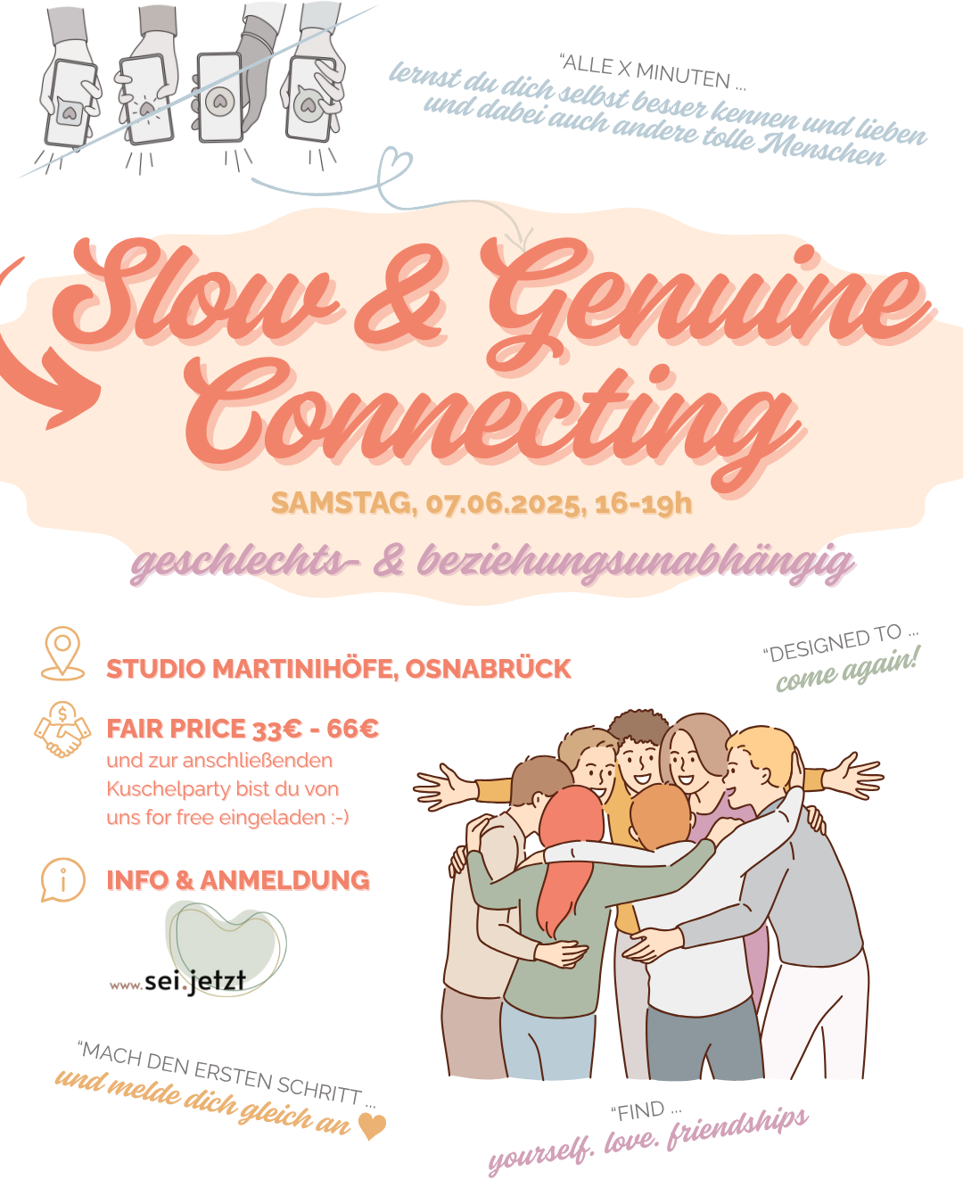 Kopie von slow & genuine connection