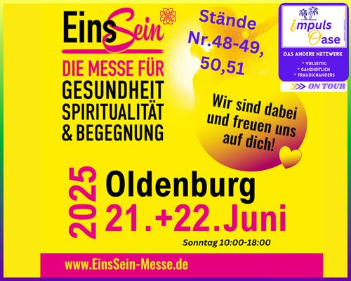 250622 So IO Messe Oldenburg mit Stand-Nr 500x400