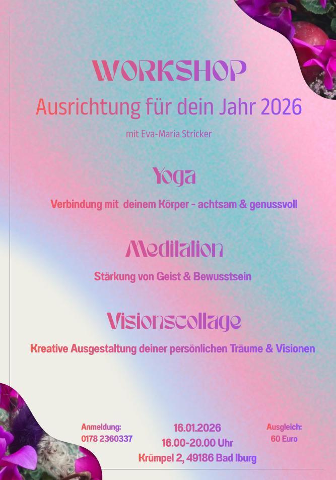 Workshop Ausrichtung