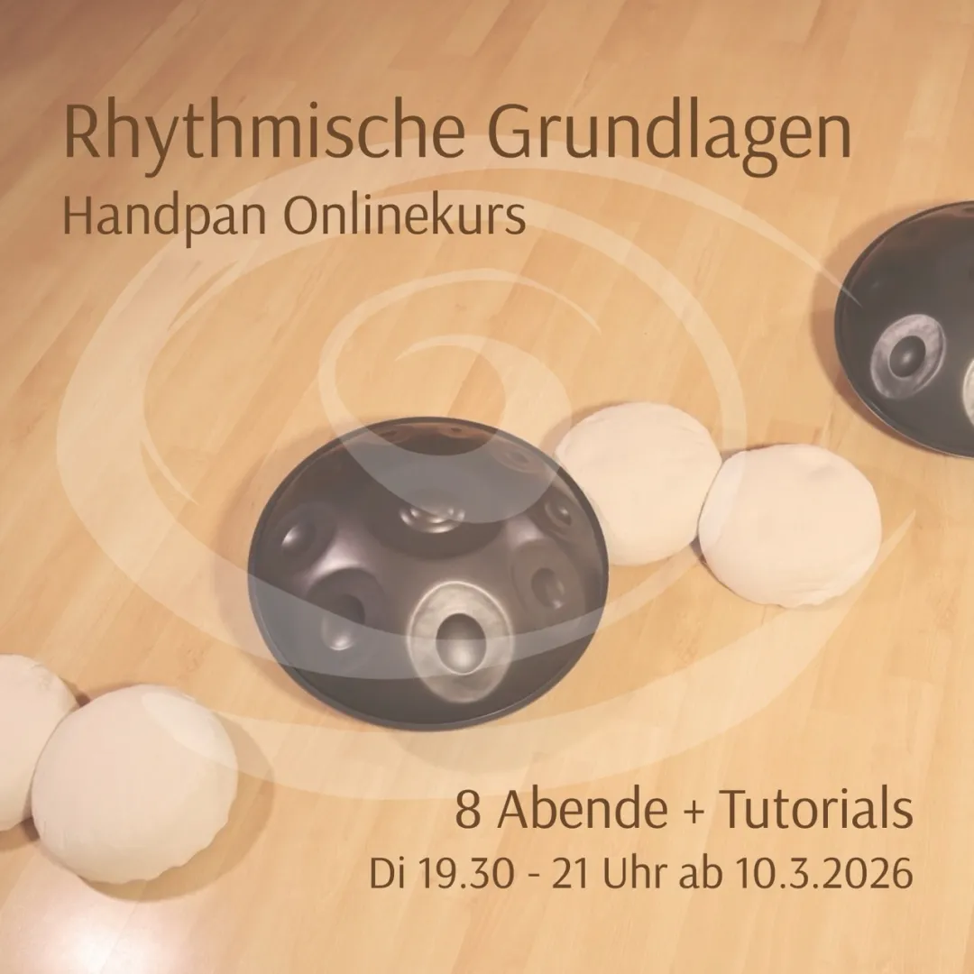 Rhythmische Grundlagen (Handpankurs über Zoom)