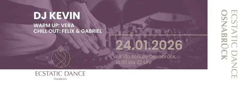 Ecstatic Dance Osnabrück - 24.01.26