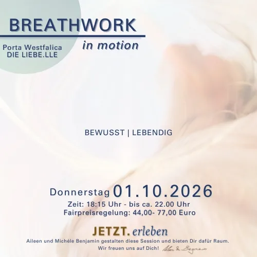 Breathwork in motion | DIE LIEBE.LLE in Porta Westfalica