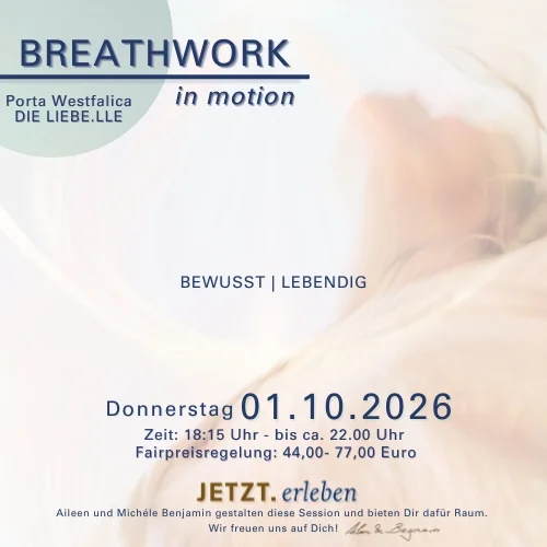 Breathwork in motion | DIE LIEBE.LLE in Porta Westfalica
