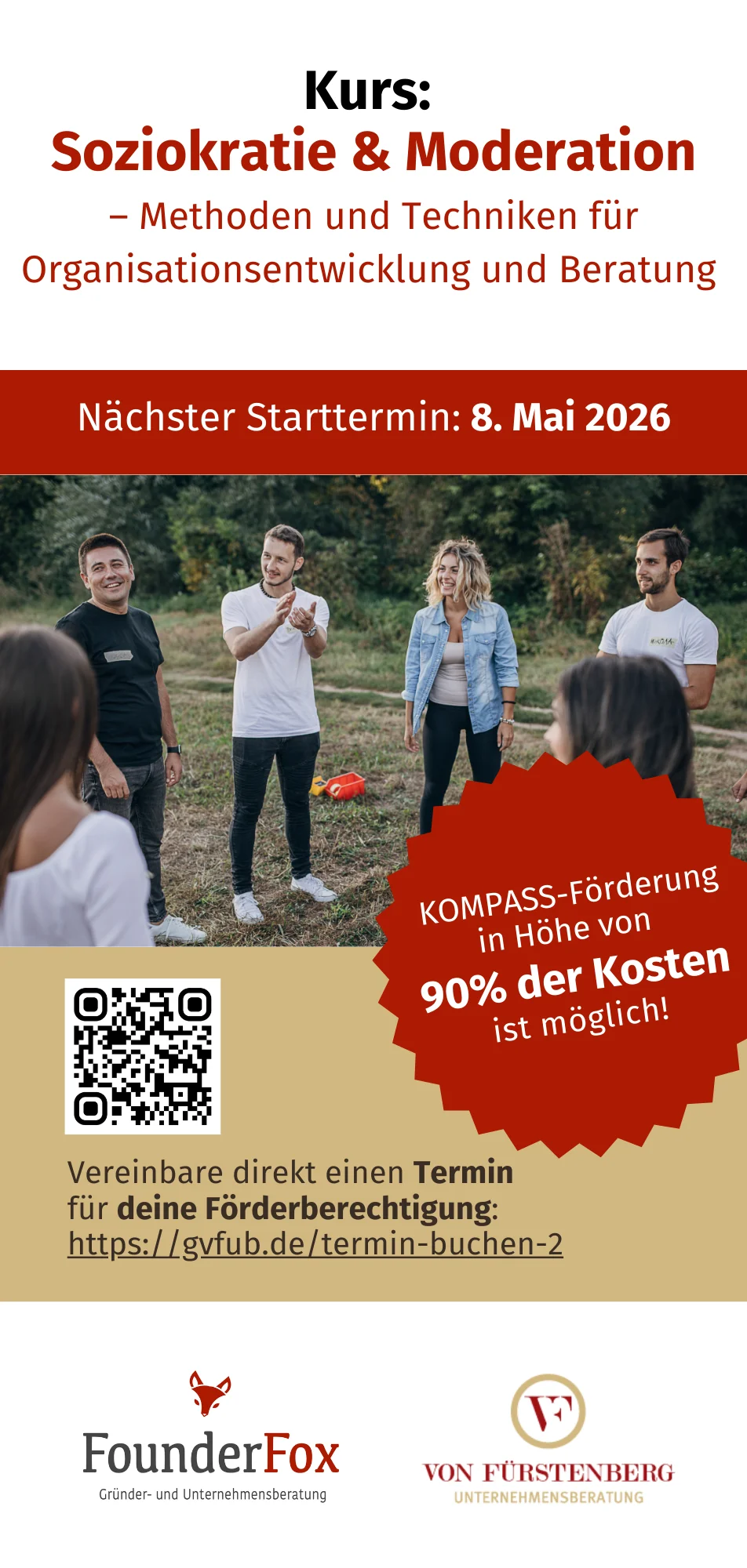 Kurs: Soziokratie und Moderation – Methoden und Techniken für Organisationsentwicklung und Beratung