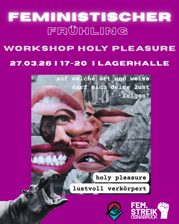 holy pleasure - lustvoll verkörpert für FLINTA*-Personen