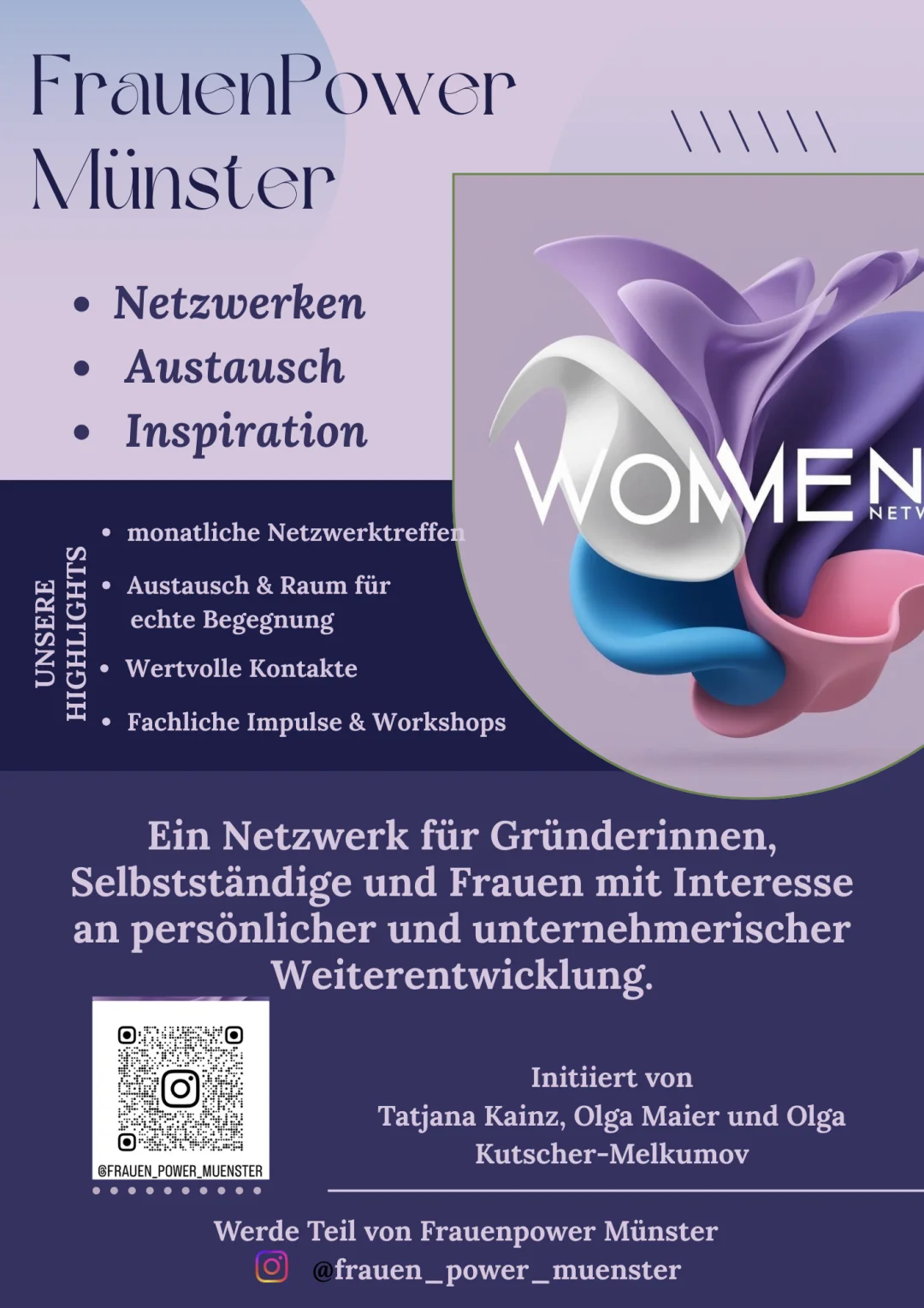 FrauenPowerMünster – Netzwerken. Austausch. Inspiration.