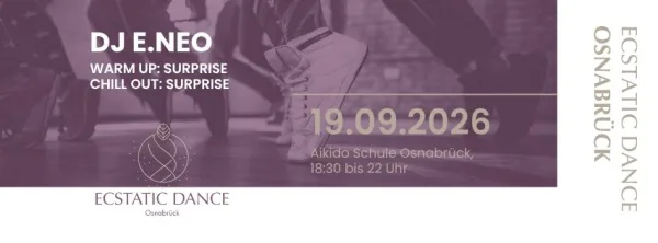 Ecstatic Dance Osnabrück - 19.09.2026 - Felix