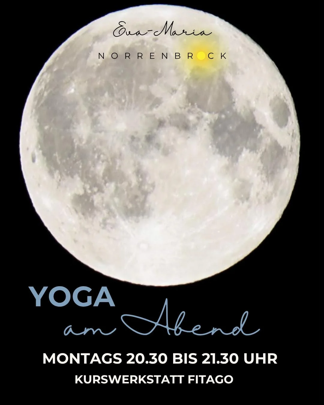 Yoga am Abend