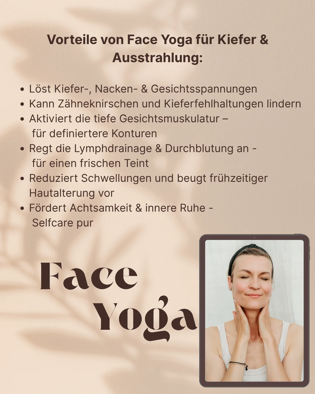 Face Yoga Ritual: Deine 4-Wochen-Online-Reihe
