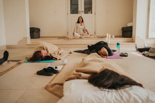 Abend RETREAT YinYoga Kakao Zeremonie Meditation